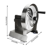 Commercial Manual Slicing Machine – Adjustable Thickness Vegetable & Fruit Cutter for Kitchen / Restaurant