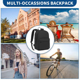 KONO Lightweight School Backpack – Casual Daypack for Girls & Boys | Travel-Friendly Bookbag for Men & Women