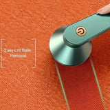 Rechargeable Fabric Shaver – Portable Lint Remover with 3 Speeds, LED Display & 2600 mAh Battery for Sweaters & Furniture