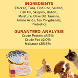 Cat Stick Treats – Multi-Flavor Pack (Chicken, Skipjack & Rabbit, Tuna & Fish Seed, Salmon & Fish Oil) – 300 g