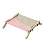 Cat Hammock Dual-Use Bed – Adjustable Window & Radiator Hammock for Indoor Cats, Wooden Frame Holds up to 18KG