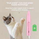Dog Hair Trimmer – Professional Electric Pet Cutter for Dogs & Cats, Foot, Ear & Butt Hair Grooming Tool