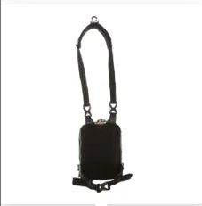 Compact fly fishing chest bag – lightweight soft-surface gear bag with multiple compartments for tackle & outdoor storage