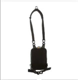 Compact fly fishing chest bag – lightweight soft-surface gear bag with multiple compartments for tackle & outdoor storage