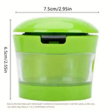 3-in-1 Manual Garlic Press & Ginger Crusher with Peeler – Kitchen Gadget