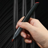 DSPIAE Brush Pen Set (5/8/12 Colors) – Water-Based Soft Tip Markers with Metallic & Fluorescent Ink