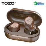 Refurbished TOZO ANC Earbuds – TWS True Wireless Bluetooth In-Ear Headphones with Noise Cancelling & Mics for iOS/Android