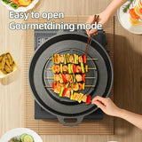 Portable Cassette Gas Stove – 2900W High Fire Outdoor Camping & Household Grill Stove for BBQ & Cooking”