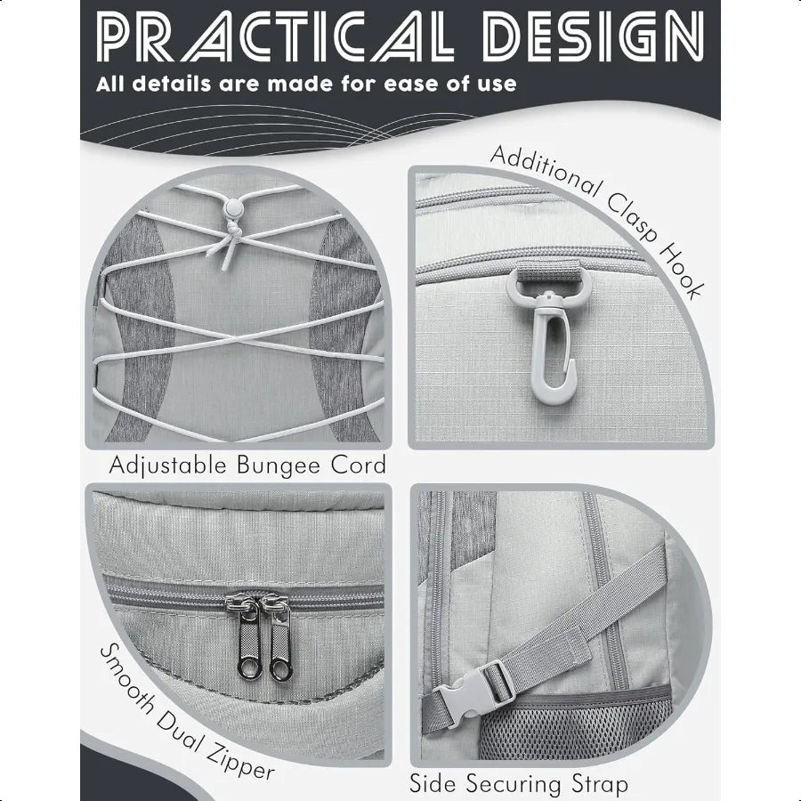 Large School Backpack for Teens – Unisex Book Bag with Laptop Compartment