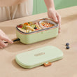 Portable Electric Heated Lunch Box (Double-Layer, 200 W) – Stainless Steel Insulated Lunch Box with Heating, for Office, Travel & Work