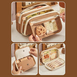 Cute Cartoon Capybara Backpack with Matching Pencil Case – Large Capacity & Lightweight