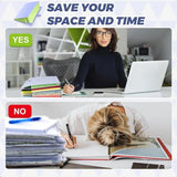 Expanding File Folder – 8-Pocket Accordion Organizer for A4 & Letter Documents 📁