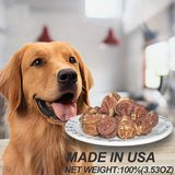 Pet Food Dog Snacks Variety Pack – Beef Jerky, Duck Jerky, Chicken Sweet Potato Sticks, Turkey Meatballs & Dried Salmon Treats