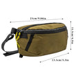 Waterproof Mobile Phone Waist Bag – Nylon Multifunction Pouch with Adjustable Strap for Travel & Daily Use