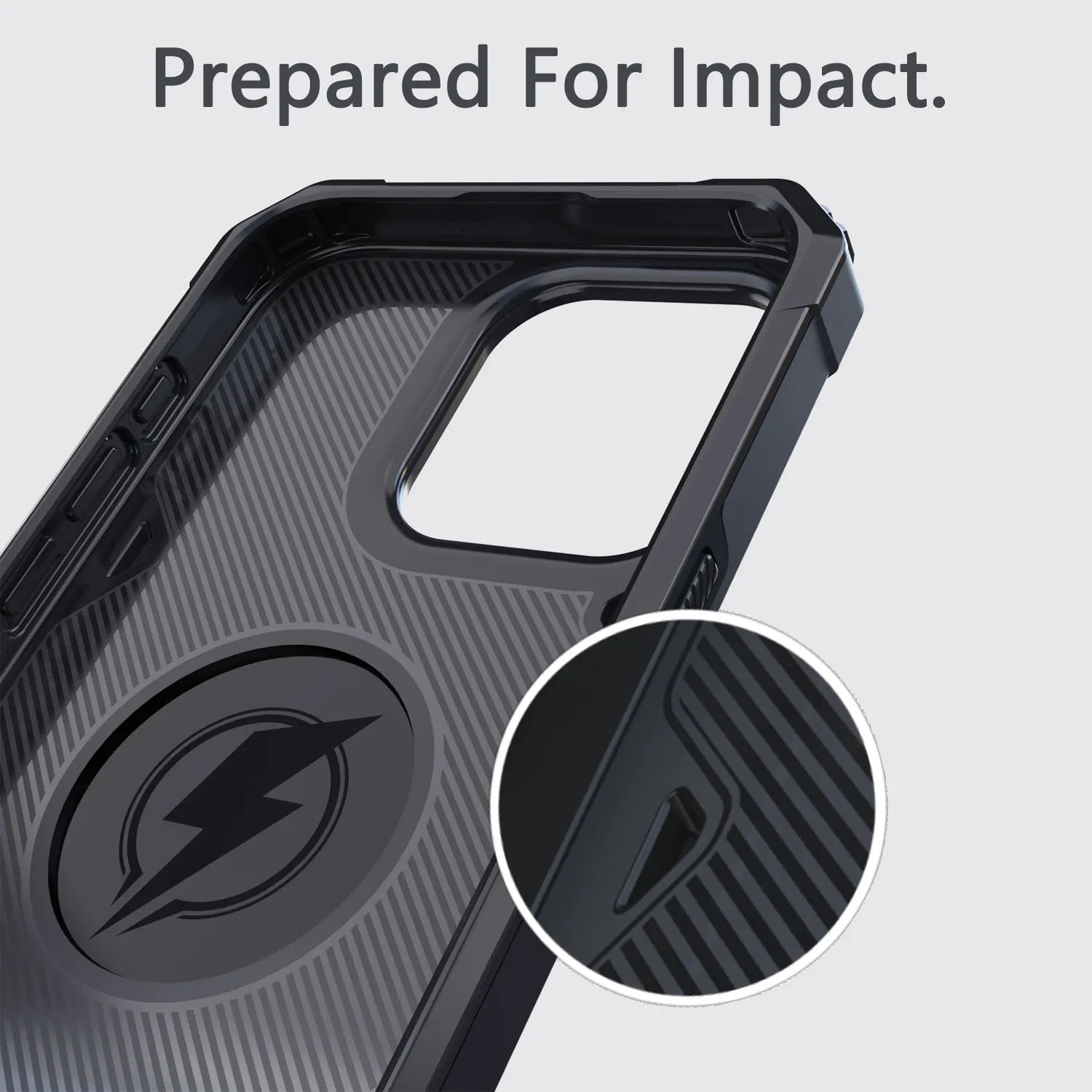 Heavy Duty Rugged Hybrid Case for iPhone 15/15 Plus/15 Pro/15 Pro Max – Magnetic Shockproof Cover with Ring Kickstand