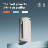 BlueAir ComfortPure 3-in-1 Air Purifier — Cooling, Heating & HEPA-Silent Cleaner for Home, Pets & Allergies