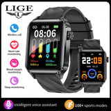 LIGE 1.85” HD Smart Watch for Women – Bluetooth Call, Fitness & Health Monitor Bracelet, Elegant Ladies Smartwatch