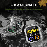 KUMI U3 Pro 1.83″ Smart Watch – IP68 Waterproof, Bluetooth Call 5.1 & 100+ Sport Modes ⌚🌊