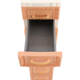 5-Tier Narrow Storage Cabinet with Wheels – Slim Tall Organizer for Bathroom & Small Spaces