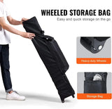 10′ x 10′ Pop-Up Canopy Tent – 250D PU Silver-Coated Tarp with Roller Bag & 4 Sandbags