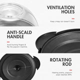 6 QT Electric Popcorn Maker with Non-Stick Plate, Quick-Heat Technology & Cool-Touch Handles 🍿