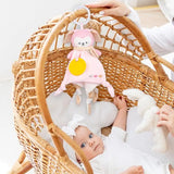 Loveys for Babies Boy – Plush Security Blanket with Teether, Soft Stuffed Animal Snuggle Toy for Comfort & Chewing Relief