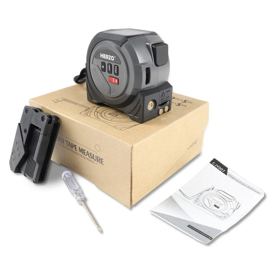 “3-in-1 Laser Rangefinder Measure Ruler – LCD Backlight Distance Meter & Building Measurement Device”
