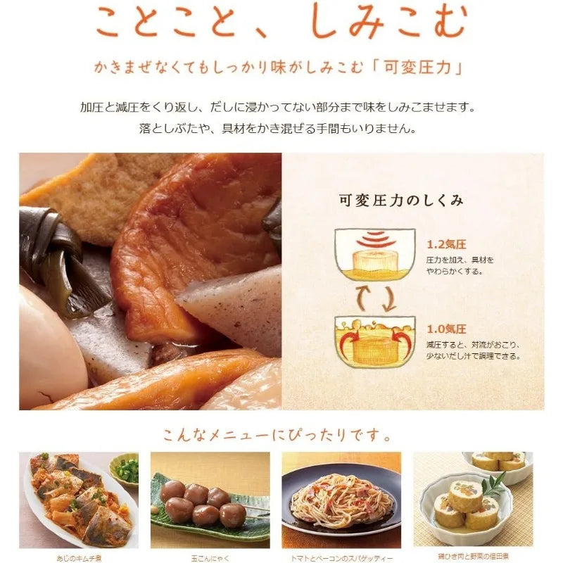 Zojirushi Electric Pressure Cooker EL-MB30-VD – Authentic Japan Model, Multi-Function Cooking 🍲🇯🇵