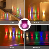 Smart LED Outdoor Lights – App Controlled RGB Gradient Garden & Landscape Lighting with Remote