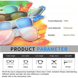 Polarized Retro Sunglasses – Classic Black UV400 Shades for Men & Women, Ideal for Driving & Fishing