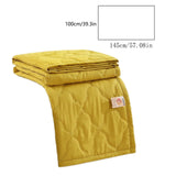 Cooling All-Season Quilt & Bedspread – Washed Cotton Skin-Friendly, Travel-Ready Size