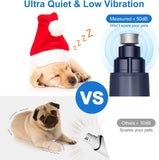 NPET Electric Pet Nail Grinder with Guard – 2-Speed Rechargeable Paw Grooming Tool for Dogs & Cats