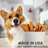Pet Food Dog Snacks Variety Pack – Beef Jerky, Duck Jerky, Chicken Sweet Potato Sticks, Turkey Meatballs & Dried Salmon Treats