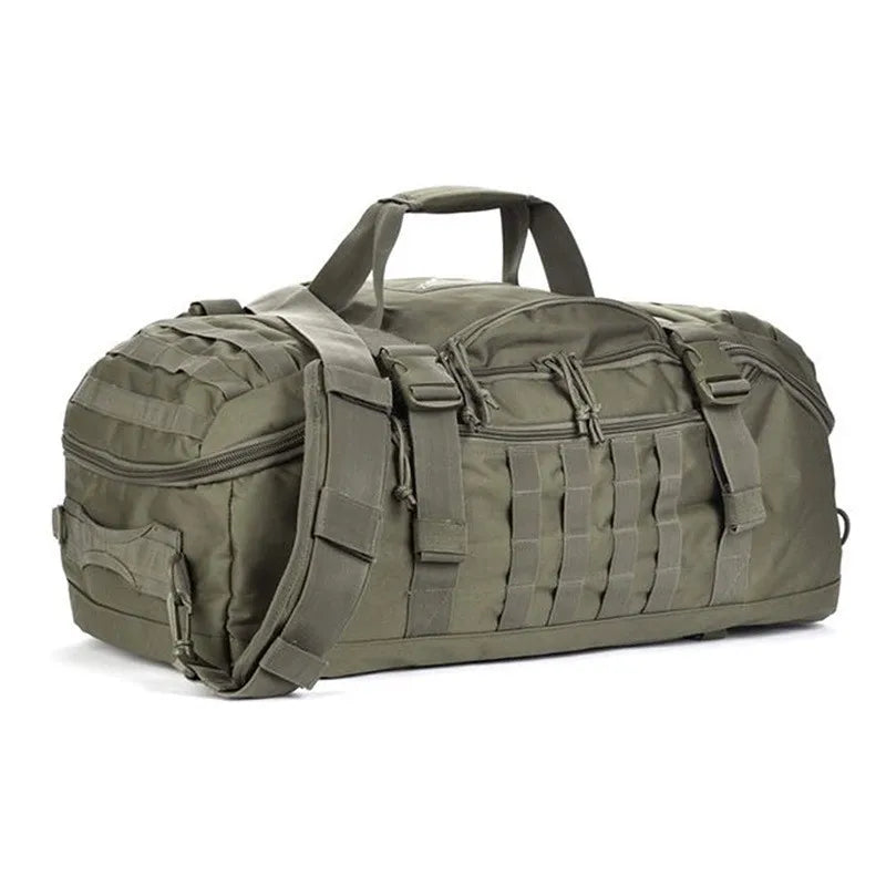 40L/60L/80L waterproof travel duffel bag – large-capacity men’s luggage tote, weekend & gym bag for sports, camping & trips