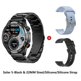 Haylou Solar 5 Smartwatch – 1.58” AMOLED Display, 60Hz Refresh Rate, Voice Calling, 24H Health Monitoring & Sports Fitness Watch for Men
