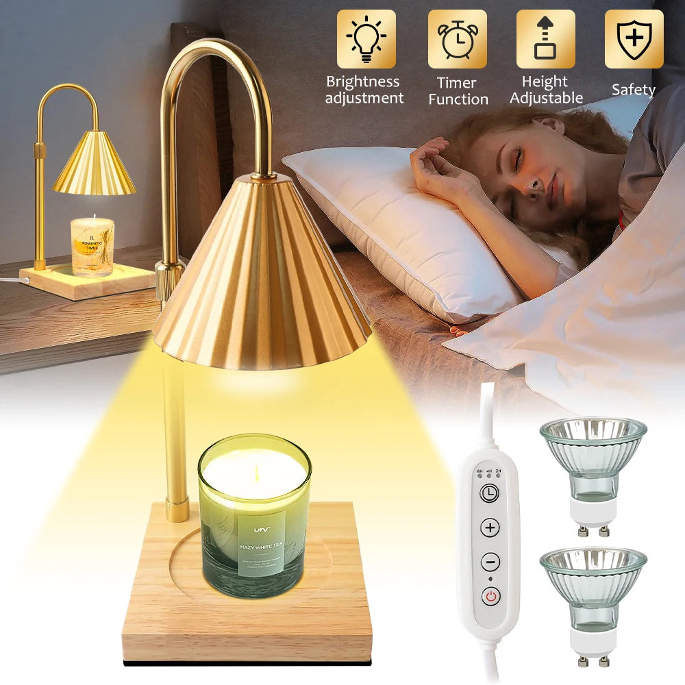 Candy Warmer Table Lamp – Decorative Night Light & Wax Melter