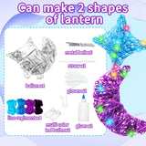 3D String Light Craft Kit – DIY Lantern & Decorations Set for Kids & Adults