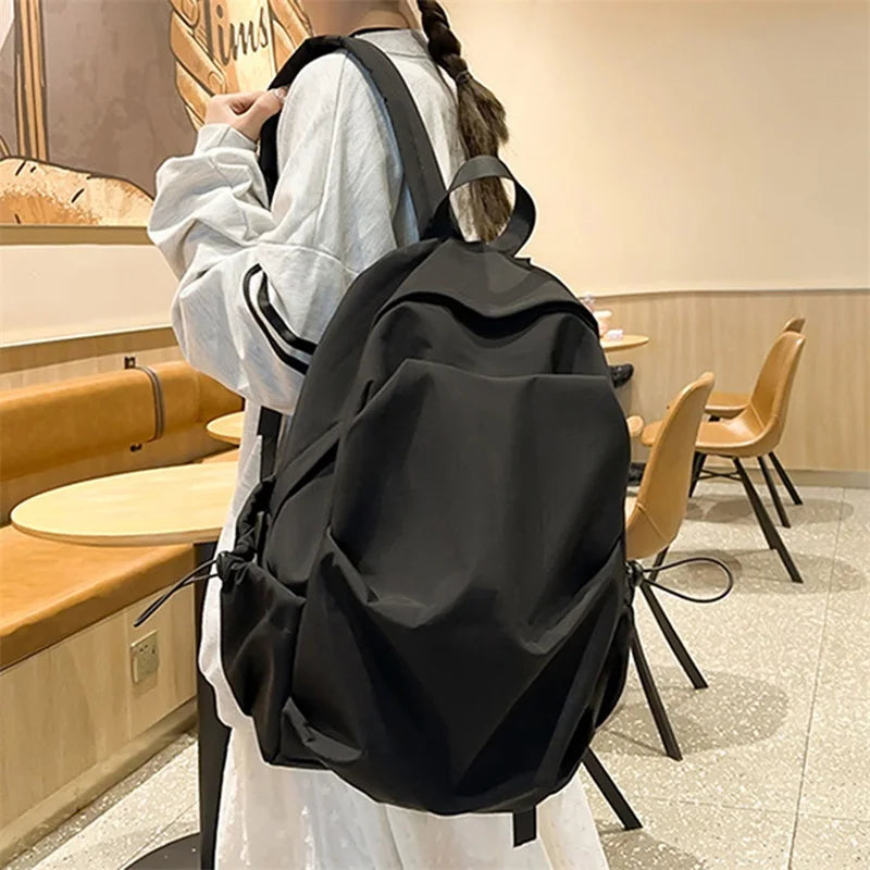 Unisex Waterproof Laptop Backpack – USB Charging Port & Headphone Jack | School, Work & Outdoor Travel Daypack