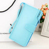 Women’s Long PU Leather Wallet – Elegant Large-Capacity Clutch Purse & Phone Handbag with Card Holder Design