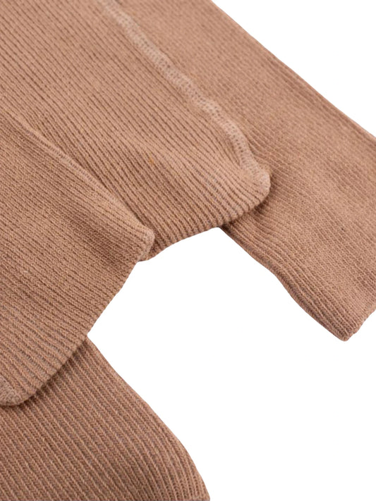 Infant Solid Color Suspender Tights – High Waist Knitted Leggings for Baby Boys & Girls, Stylish Toddler Outfit