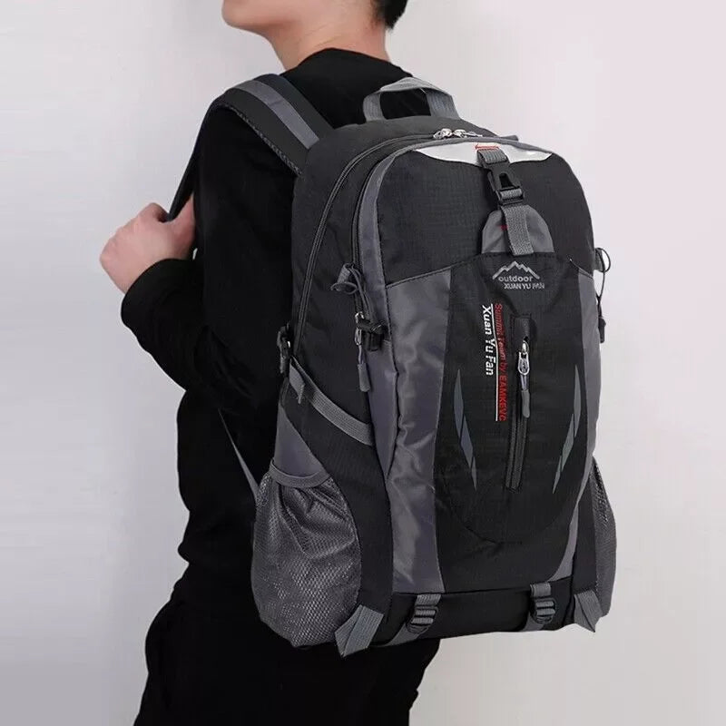 Multi-Purpose Travel Outdoor Backpack – Men & Women’s Rucksack for Camping, Hiking, School & Laptop Carry