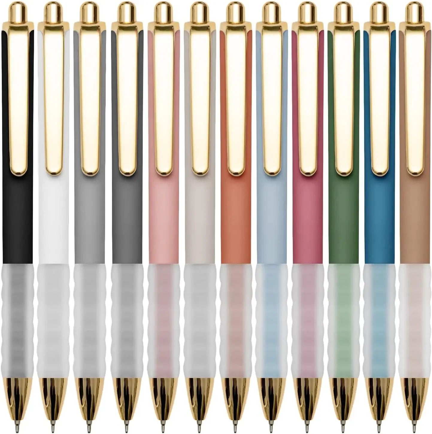 Ballpoint Pens – 18-Pack Black 1.0mm Medium Point Retractable Pens with Soft Grip ✍️