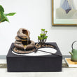 Tabletop Rock Water Fountain with LED Light – Indoor Zen Waterfall Décor for Desk & Home Relaxation