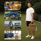 “Large-Capacity Tactical Insulated Lunch Box for Men – Leak-Proof Cooler Bag”