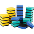 Mini Magnetic Whiteboard Erasers – 30-Pack Dry Erase & Chalkboard Cleaners (1.97 × 1.97 in)