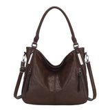 Large Soft Shoulder Hobo Bag for Women – Oversized PU Leather Handbag