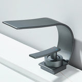 Waterfall Bathroom Sink Faucet – Single-Handle Hot & Cold Mixer Tap