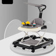 “Foldable Baby Walker with Universal Wheels – Multifunction Learning Handcart, Anti-Rollover & Anti-O-Leg Design for Boys & Girls”