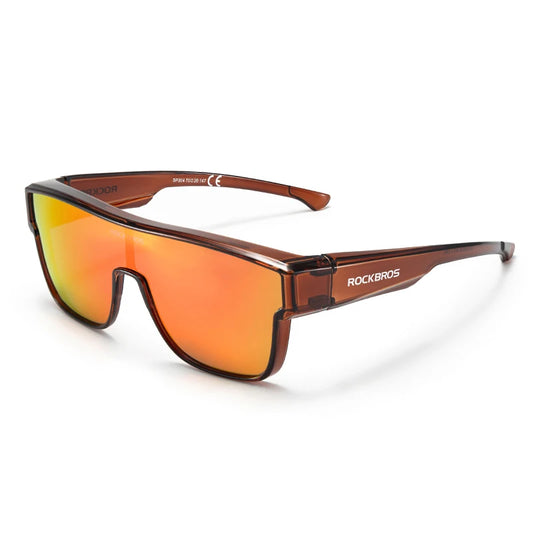 ROCKBROS Polarized Cycling Glasses – Lightweight UV400 Dual-Wear Sunglasses for Men & Women MTB & Road Biking