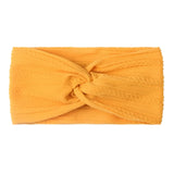 Soft Cable Knit Turban Headband for Baby Girls & Boys
